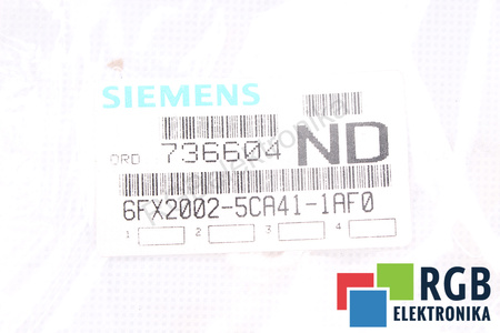 SIEMENS 6FX2002-5CA41-1AF0 1FT/1FK TO 611/810D/SIMOVERT 5M KÁBEL