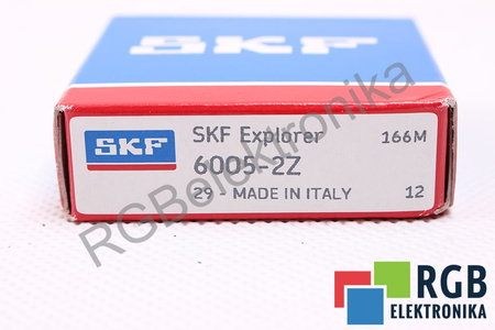 SKF 6005-2Z 32000RPM, 16000RPM, 11.9KN, 6.55KN 25X47X12 LOŽISKO