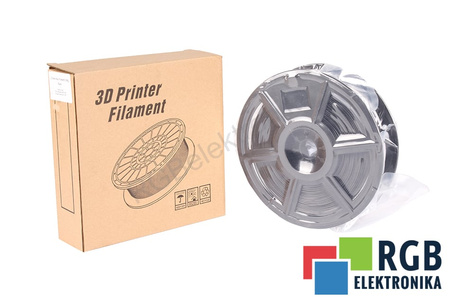 FLASHFORGE 1,75MM PEARL FILAMENT 0.5KG BLACK VONKAJŠÍ ROZMER CIEVKY 180MM, VNÚTORNÝ ROZMER CIEVKY 50MM, ŠÍRKA CIEVKY 45MM