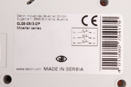 EATON CLS6-C6/3-DP 270417 ISTIČ