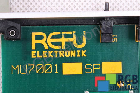 REFU ELEKTRONIK MU7001 007002 00