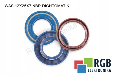DICHTOMATIK 12X25X7 WAS NBR TESNENIE