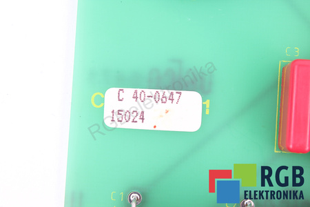 TRUMPF C40-0647 D40-647.1