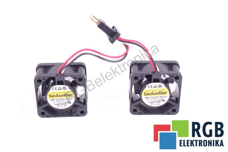 FANUC A90L-0001-0507#B 9WF0424F6D04 40X40X20MM, 24V VENTILÁTOR