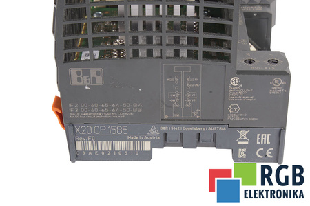 B&R AUTOMATION X20CP1585