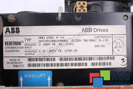 ABB AAD6501AV4 GNT2018001R0005