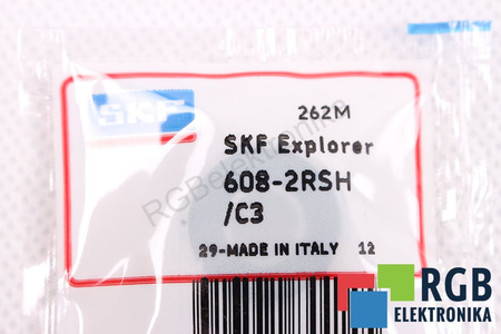 SKF 608-2RSH/C3 8X22X7 1.37KN, 3.45KN LOŽISKO