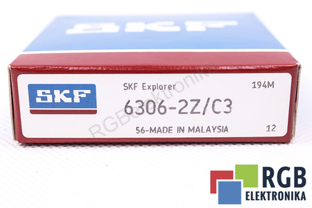 SKF 6306-2Z/C3 30X72X19 LOŽISKO
