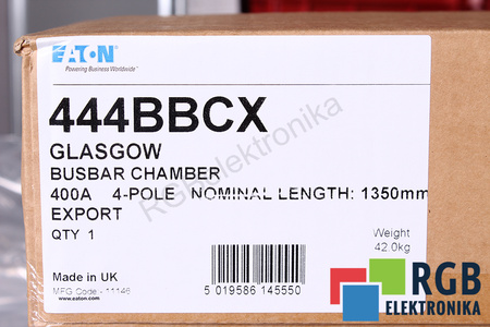 SCHNEIDER ELECTRIC 444BBCX GLASGOW BUSBAR CHAMBER 440A 4-POLE 1300MM