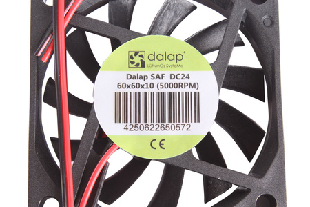 DALAP SAF DC24 60X60X10MM, 24V VENTILÁTOR