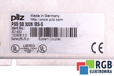 PILZ PSSSB3006IBS-S 301450