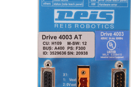 REIS ROBOTICS DRIVE4003AT 3529636