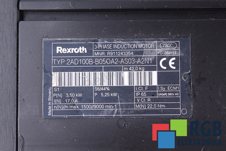 REXROTH 2AD100B-B05OA2-AS03-A2N1 R911243354