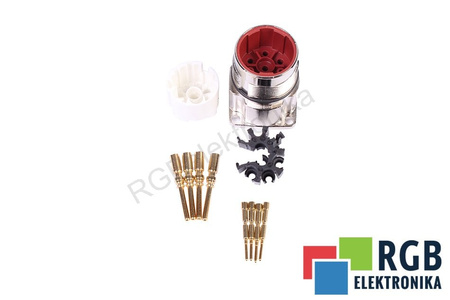 TE CONNECTIVITY BEGA120MR11000200400 821.2.08.3.0032 8PIN ZÁSUVKA