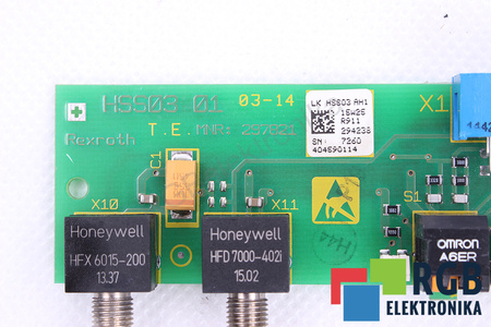 BOSCH REXROTH HSS0301 R911297821