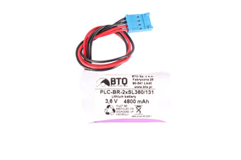2XSL360/131 PLC-BR-2XSL360/131 4800MAH, 3.6V BATÉRIA NÁHRADA