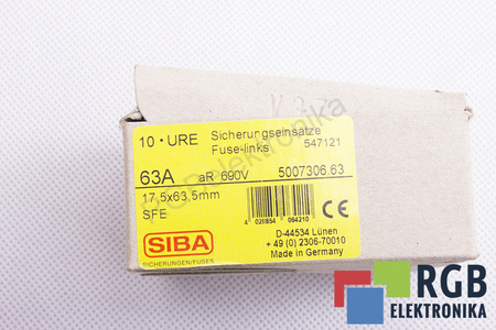ISTIČ SIBA 5007306 ULTRA RAPID 63A, 690V, 100KA