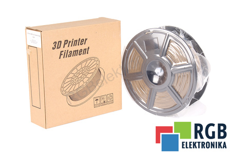 FLASHFORGE 1,75MM ABS PRO FILAMENT 0.5KG GOLD VONKAJŠÍ ROZMER CIEVKY 180MM, VNÚTORNÝ ROZMER CIEVKY 50MM, ŠÍRKA CIEVKY 45MM