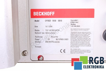 BECKHOFF CP7832-1050-0010