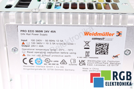 WEIDMULLER 1469520000 PRO ECO