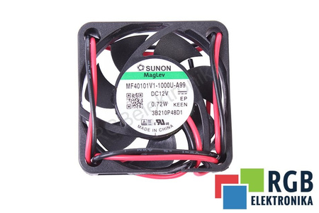SUNON MF40101V1-1000U-A99 40X40X10MM, 12V VENTILÁTOR