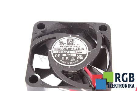ORION OD4010-24HB 40X40X10MM, 24V, 0.06A VENTILÁTOR