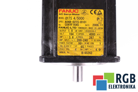 FANUC A06B-0215-B101 AIS4/5000