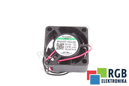 SUNON MF25101V1-1000U-A99 25X25X10MM, 12V VENTILÁTOR