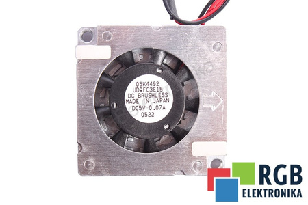 PANASONIC UDQFC3E15 35X35X7MM, 5V, 0.07A VENTILÁTOR