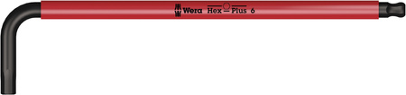 WERA 05022210001 950/9 HEX-PLUS MULTICOLOUR HF 1 SADA IMBUSOV BLACKLASER, METRICKÝCH, S GUĽATOU HLAVOU A FUNKCIOU DRŽANIA, 9 KS