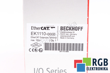 BECKHOFF EK1110 ETHERCAT EXTENSION TERMINAL