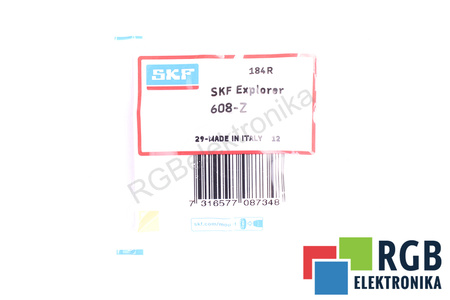 SKF 608-Z 8X22X7, 3.45KN, 1.37KN LOŽISKO
