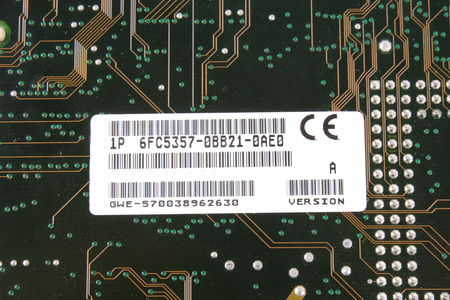 SIEMENS 6FC5357-0BB21-0AE0 VERSION A SINUMERIK 840D/DE NCU572.2