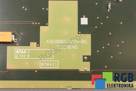 SIEMENS A5E00692294-01 SIMATIC ZÁKLADNÁ DOSKA