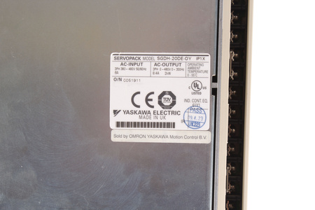 YASKAWA SGDH-20DE-OY SGDH-20DE-Y12 SERVOPACK