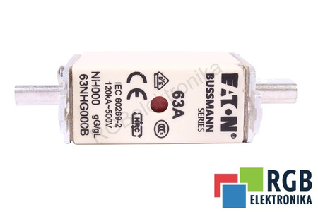 ISTIČ EATON 63NHG000B NH000 63A, 500V