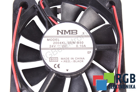 NMB TECHNOLOGIES 2004KL-05W-B50 50X50X10MM, 24V, 0.10A VENTILÁTOR