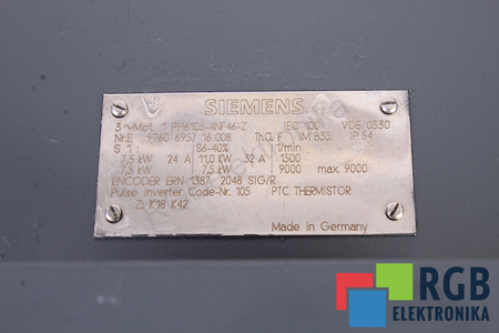 SIEMENS 1PH6105-4NF46-Z