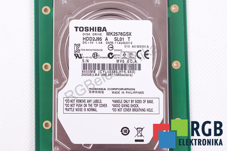 KONTRON CP-HDD-SATA 31.262-1010.1 L00 DISK 250GB 2.5" SATA TOSHIBA HDD/SSD