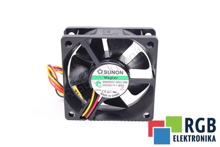 SUNON MB60202V1-000U-G99 60X60X20MM, 24V VENTILÁTOR