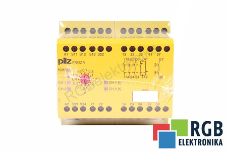 PILZ PNOZ V 3S 24VDC 3N/O 1N/C 1N/O T 774789 BEZPEČNOSTNÉ RELÉ