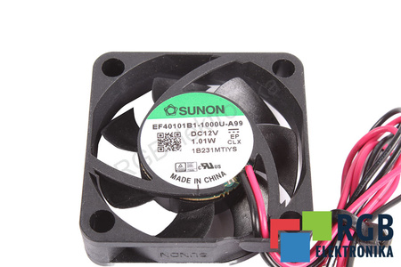SUNON EF40101B1-1000U-A99 40X40X10MM, 12V VENTILÁTOR