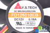 Y.S.TECH FD125010EB 50X50X10MM, 12V, 0.18A VENTILÁTOR