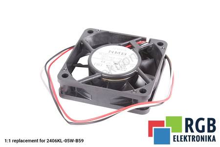 NMB TECHNOLOGIES 06015KA-24N-AL NÁHRADA A90L-0001-0506#105 2406KL-05W-B59 60X60X15MM, 24V, 0.13A VENTILÁTOR