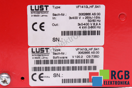 LUST VF1410L,HF,S41 V120.2 CS:72BD