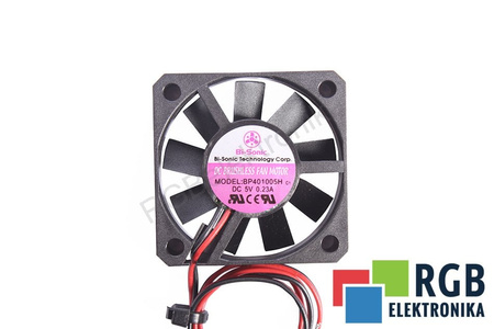 BI-SONIC BP401005H 40X40X10MM, 5V, 0.23A VENTILÁTOR