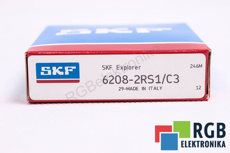 SKF 6208-2RS1/C3 40X80X18 LOŽISKO