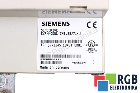 SIEMENS 6SN1145-1BA01-0DA1 VERSION C SIMODRIVE 611