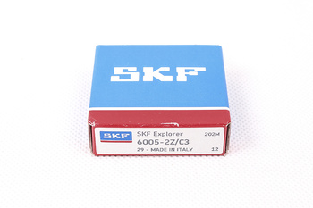 SKF 6005-2Z/C3 25X47X12 32000RPM, 16000RPM, 25X47X12, 11.9KN, 6.55KN LOŽISKO